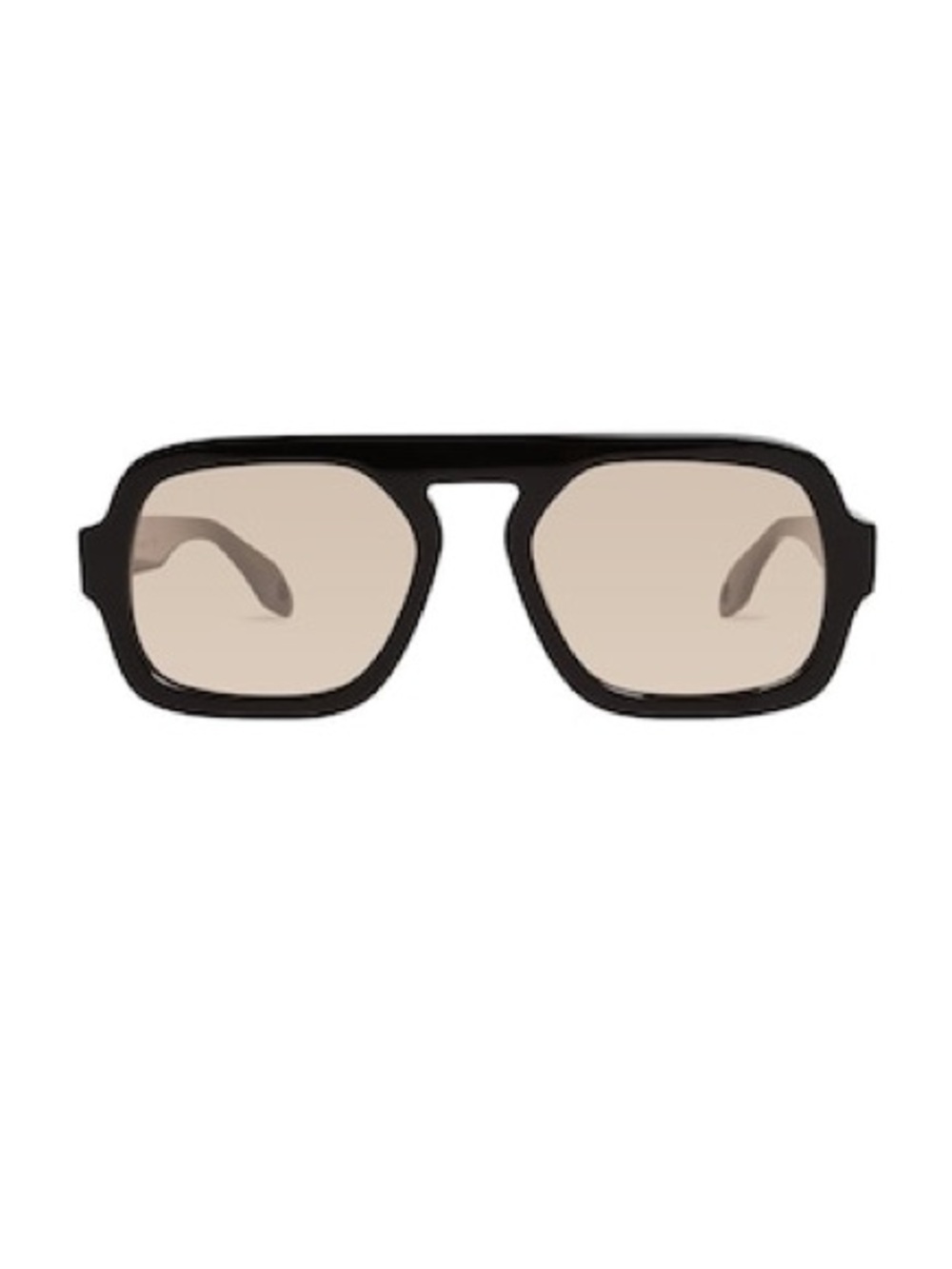 Black Frame Women's Sunglasses with Brown Lenses
